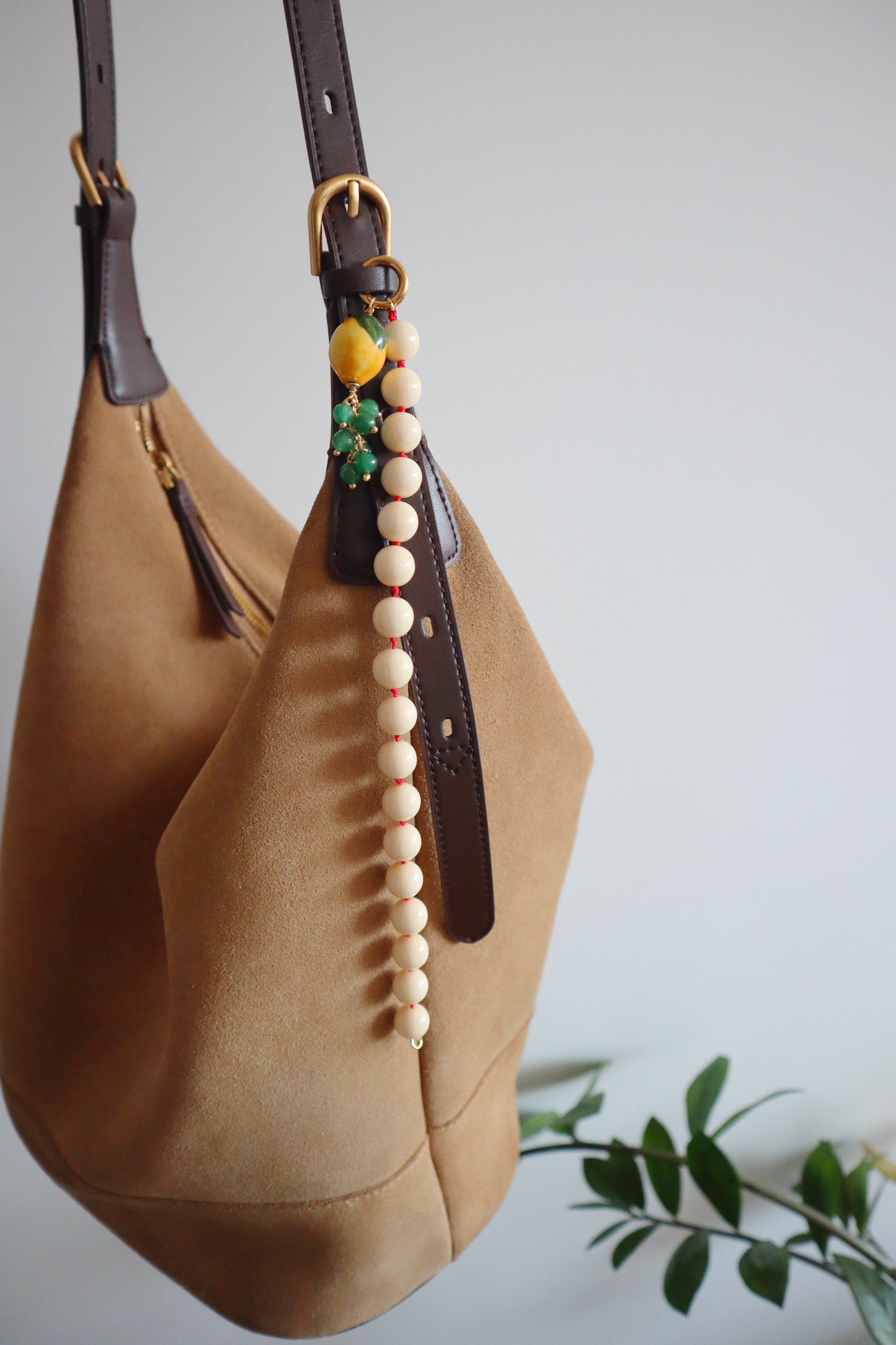 Lemon bag charm