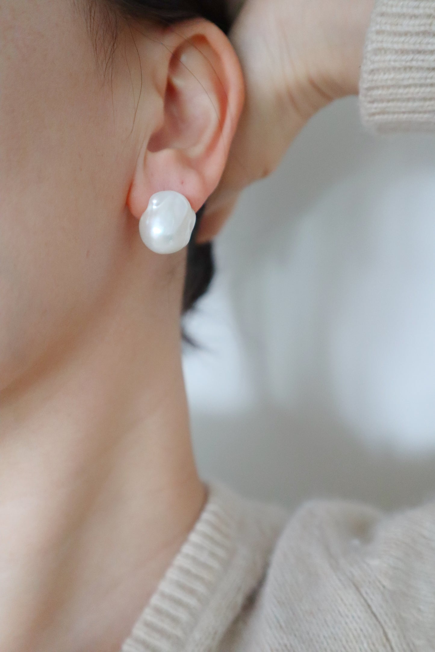 Stud earrings