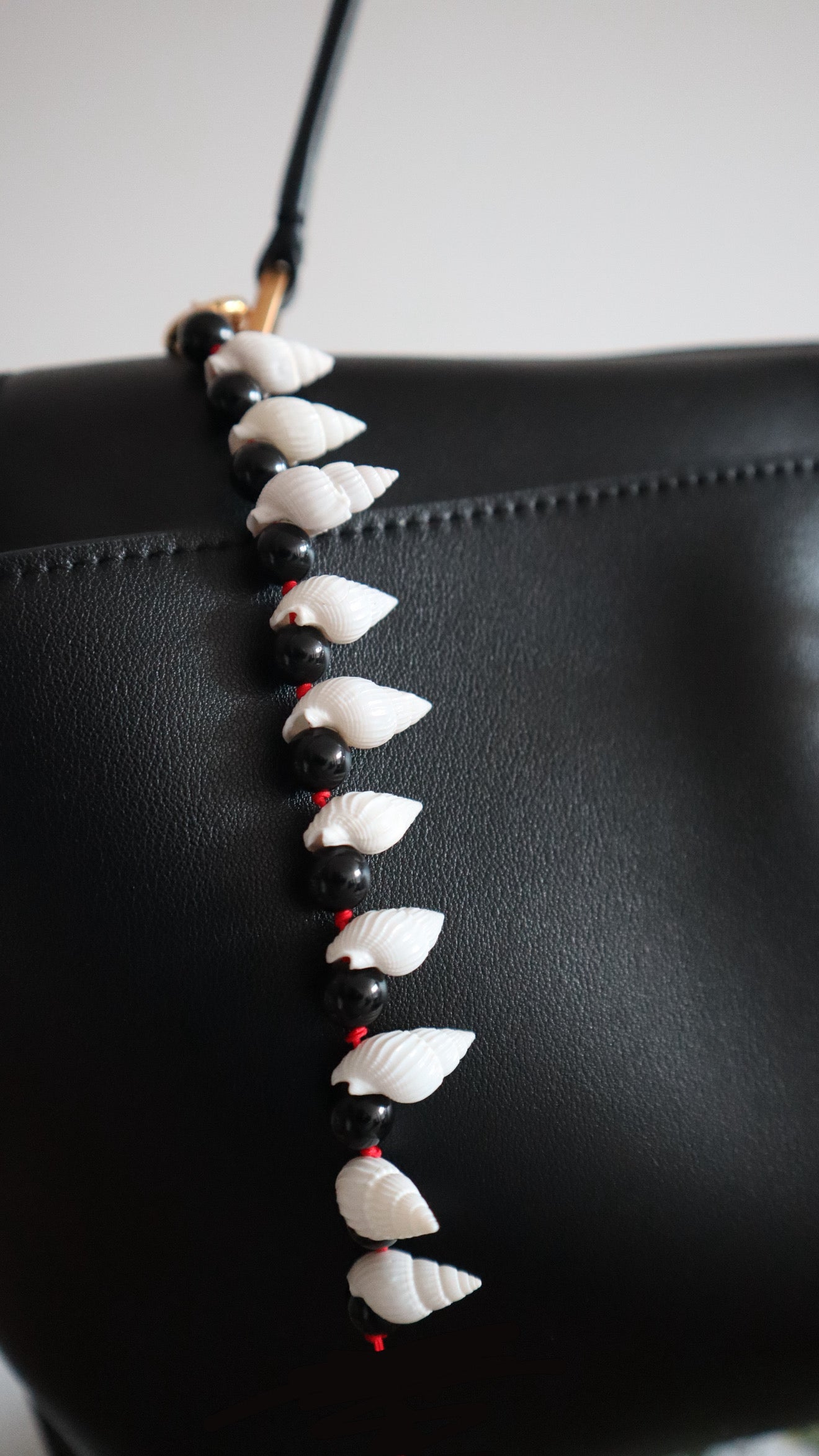 Shell bag charm