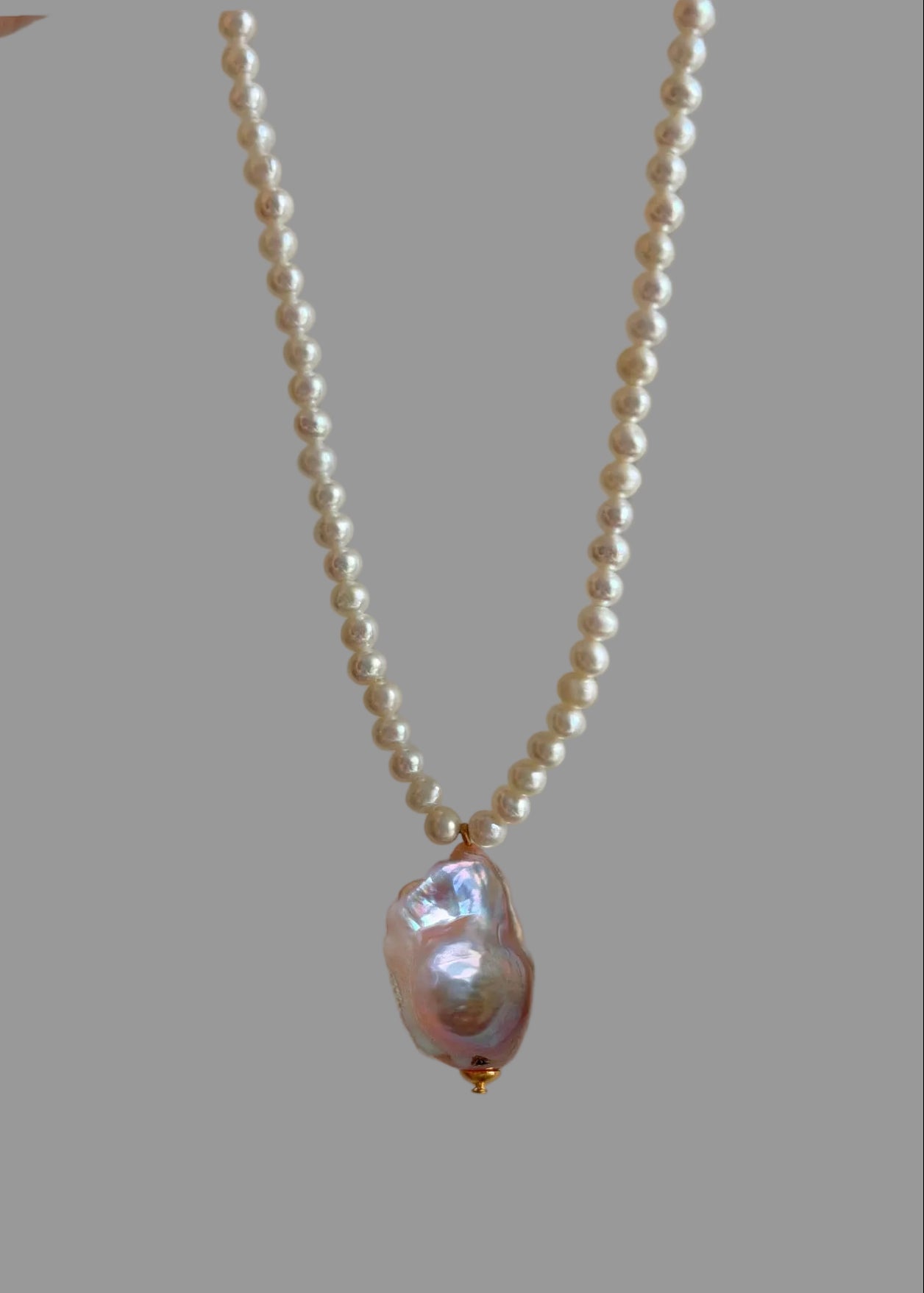 Foce pearl necklace