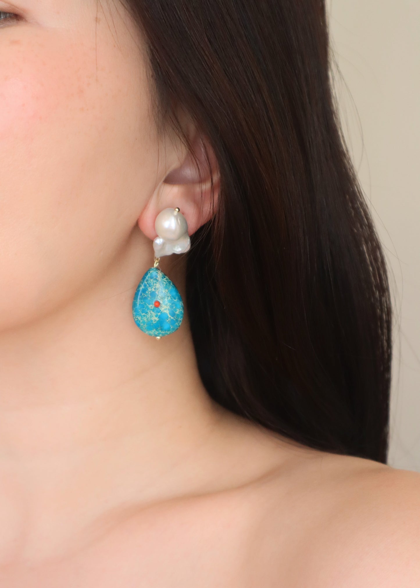Turquoise earrings