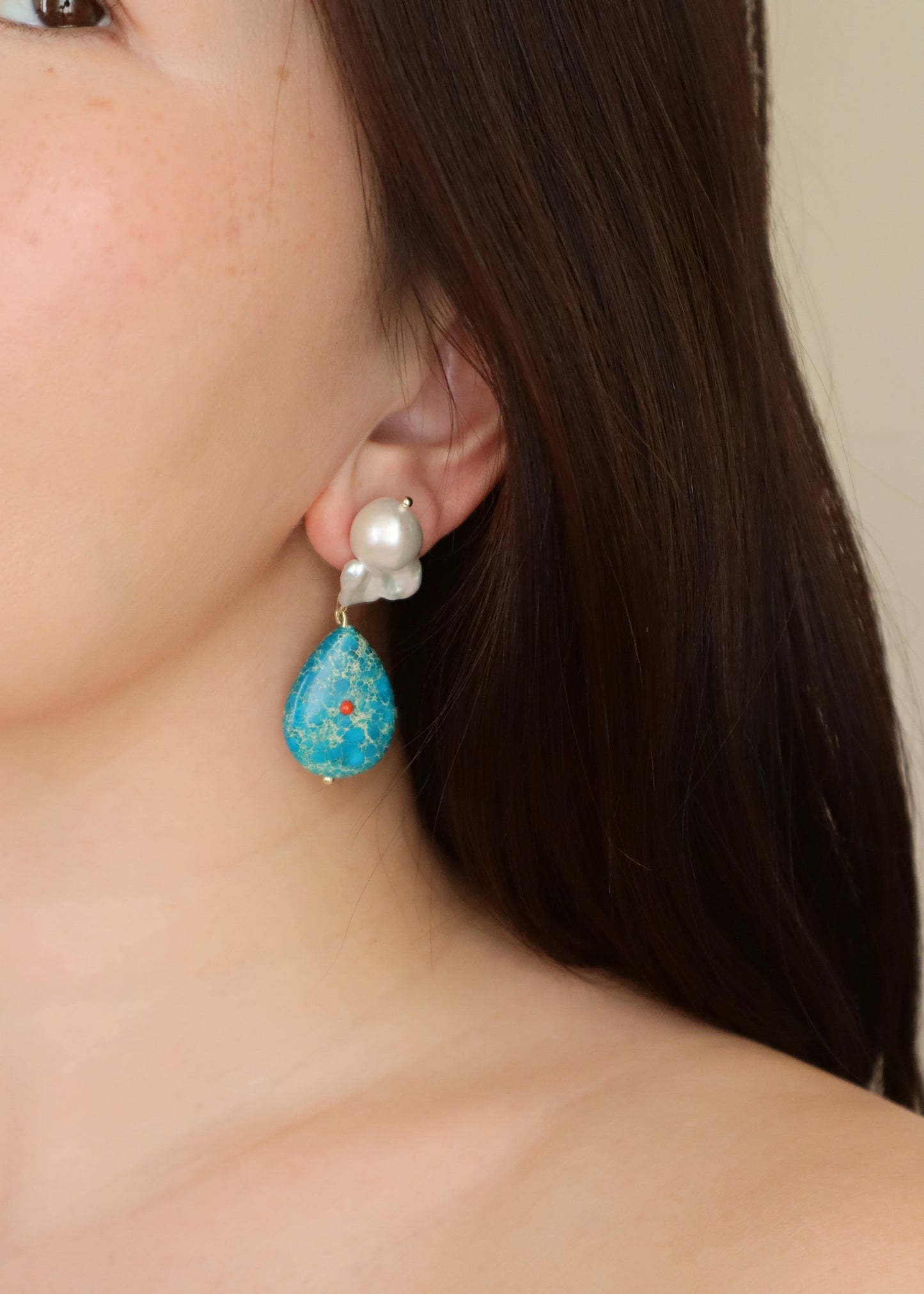 Turquoise earrings