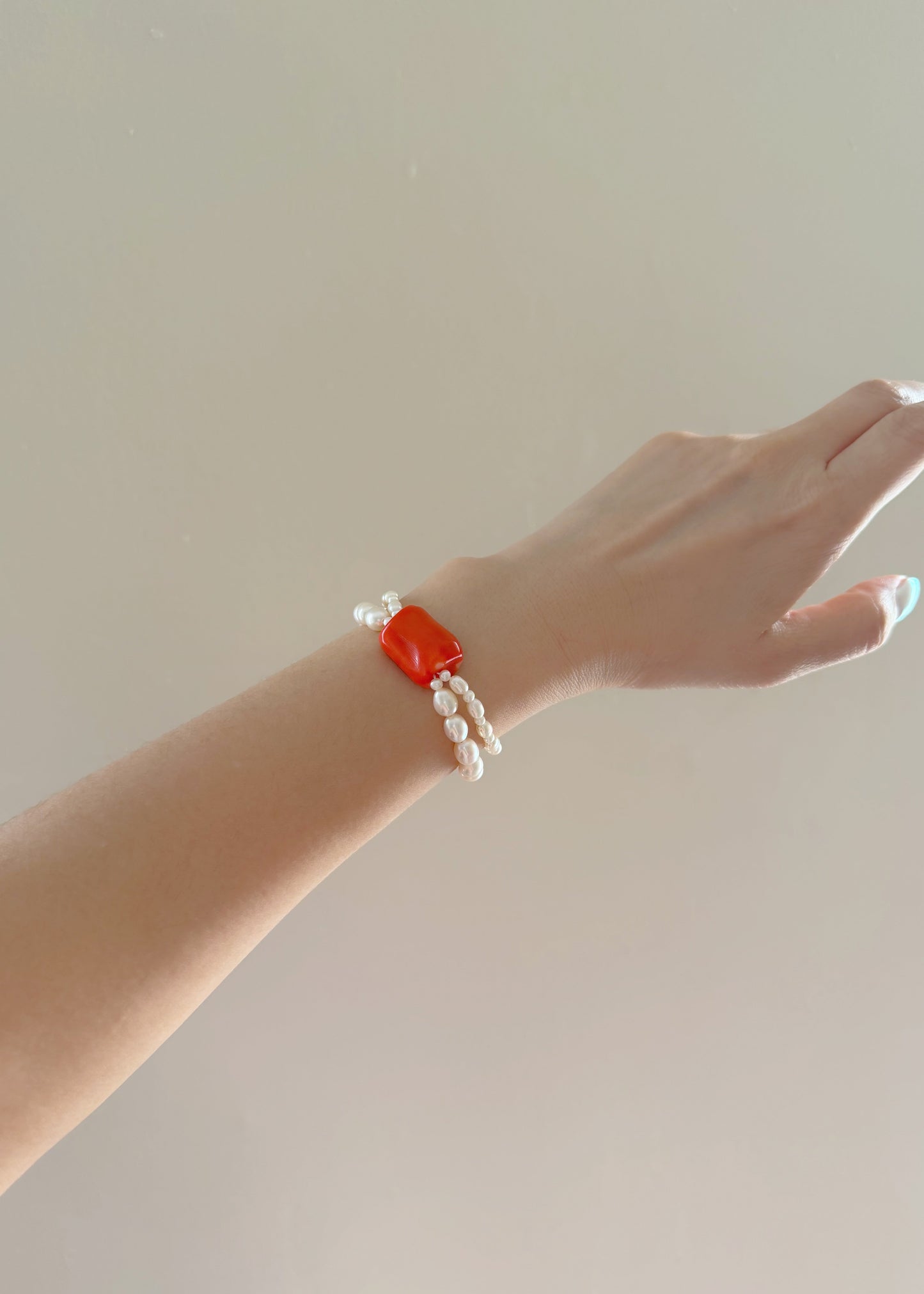 Coral bracelet