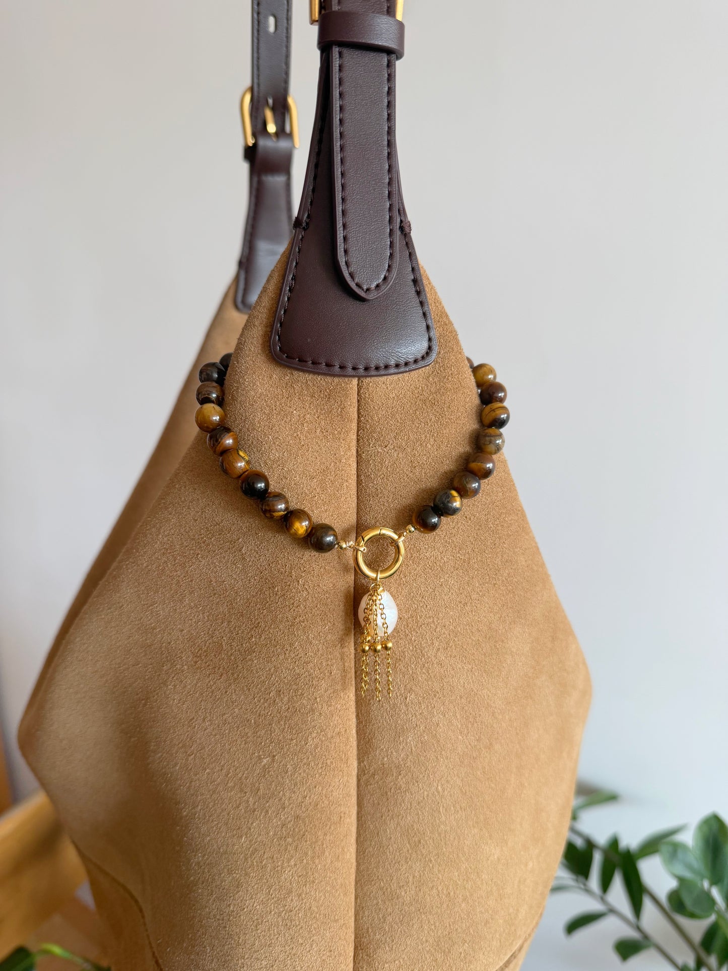 Tiger bag charm