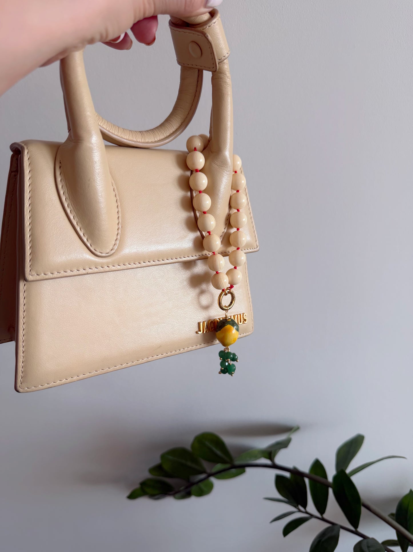 Lemon bag charm