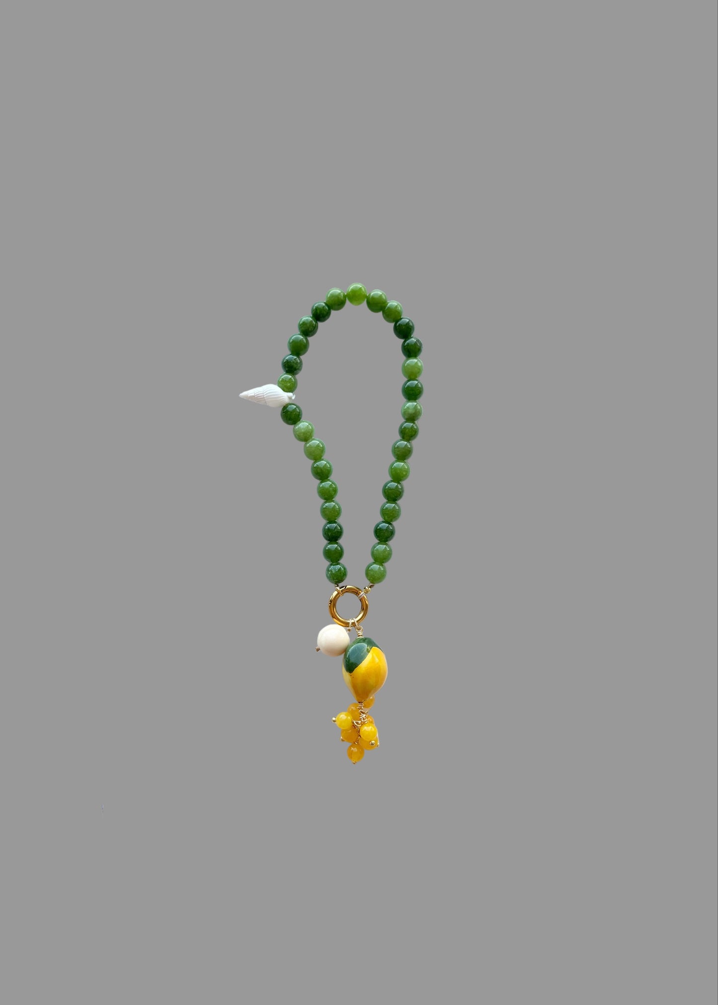 Green bag charm