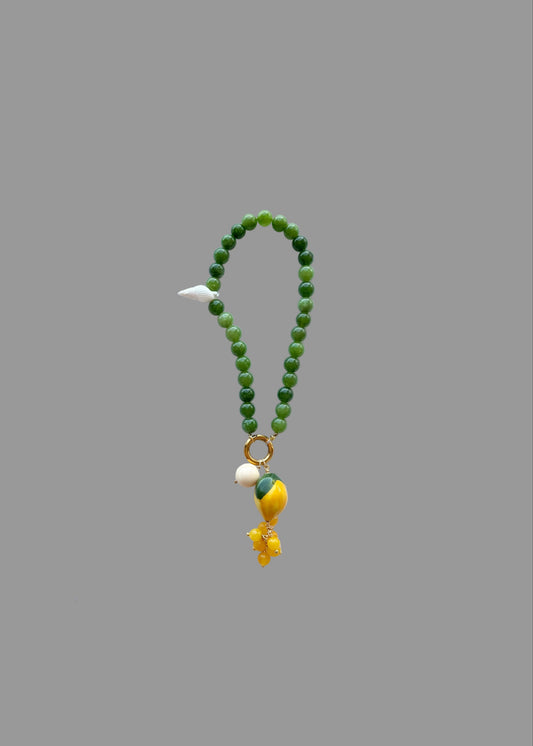 Green bag charm