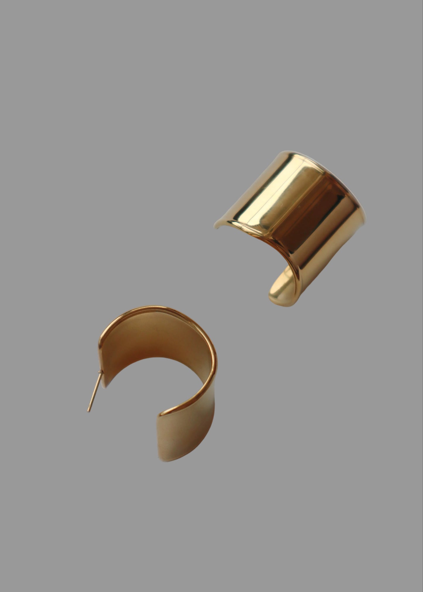 Tisha hoop earrings