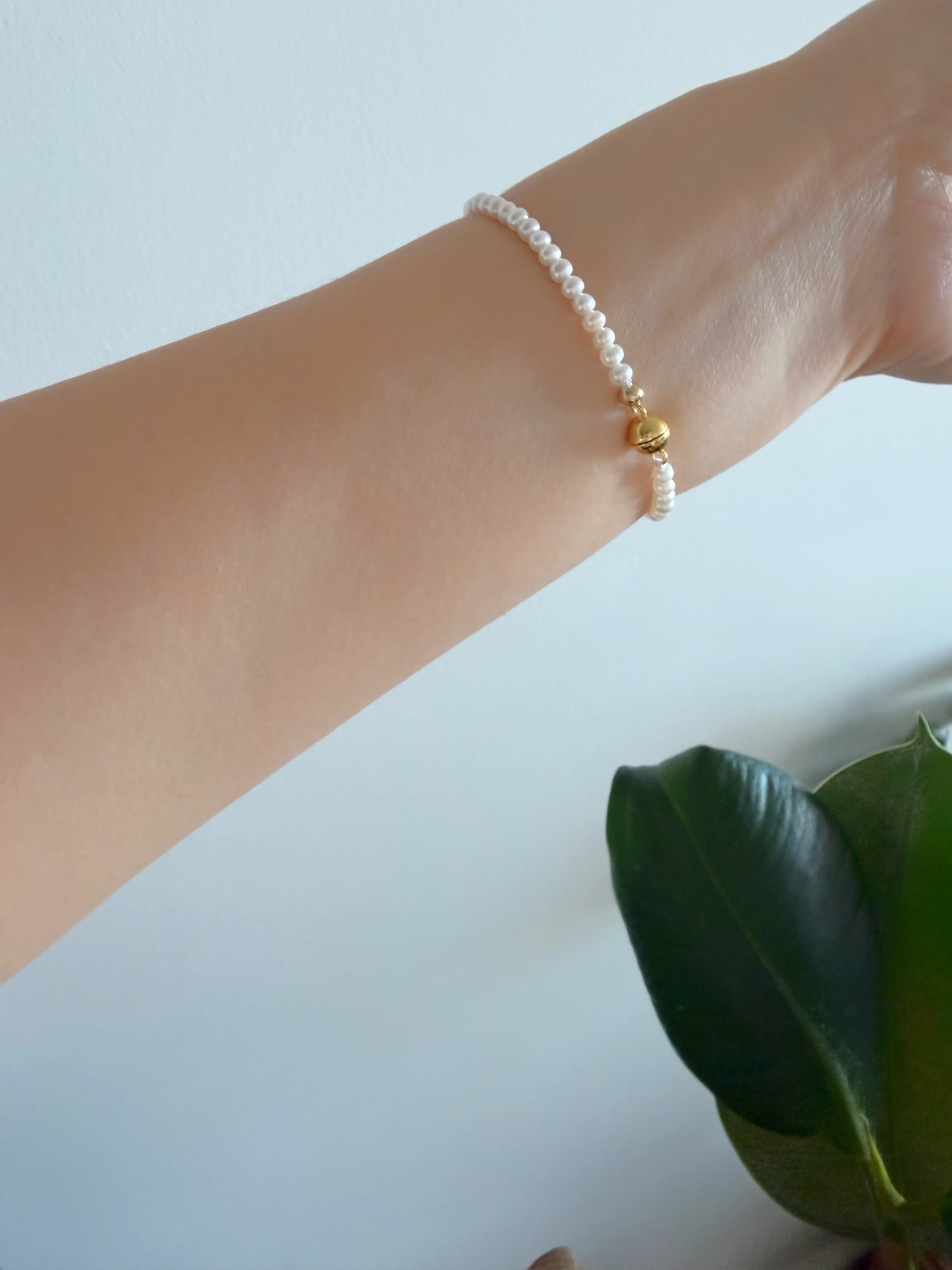Sole pearl bracelet