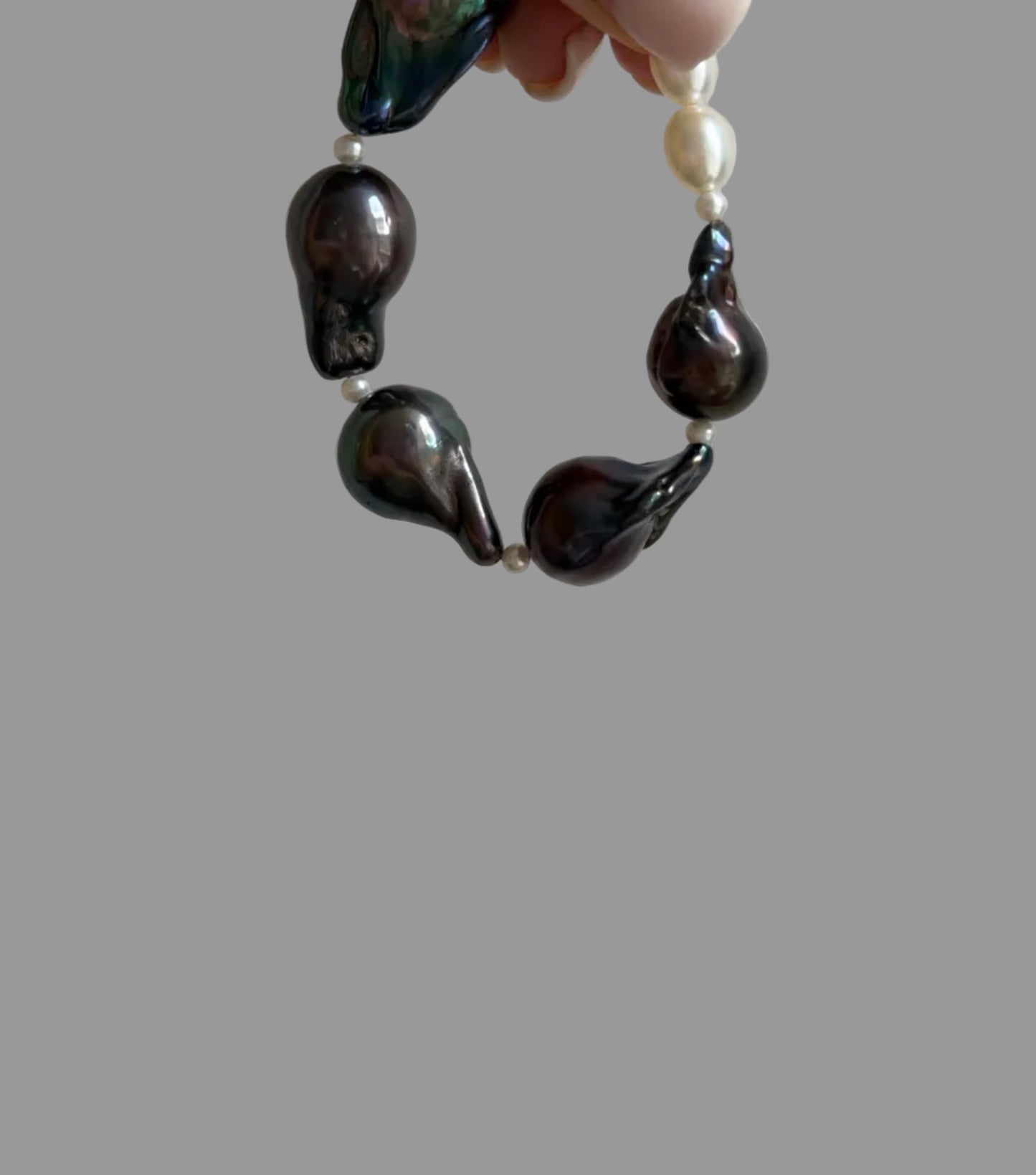 Tahitian baroque bracelet